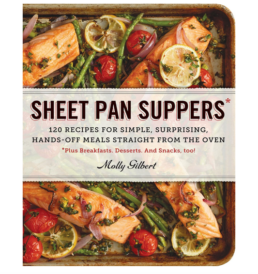 Oddly Enough Books- Sheet Pan Suppers Cookbook