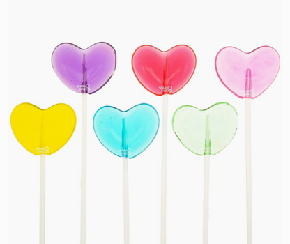 Sparko Sweets- Heart Honeycomb Lollipop