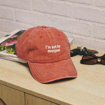 Questionables- Not For Everyone Baseball Cap