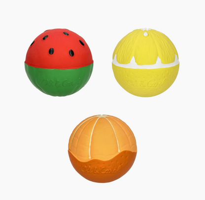 Oli & Carol- Fruit Salad Baby Ball Sensory Toys