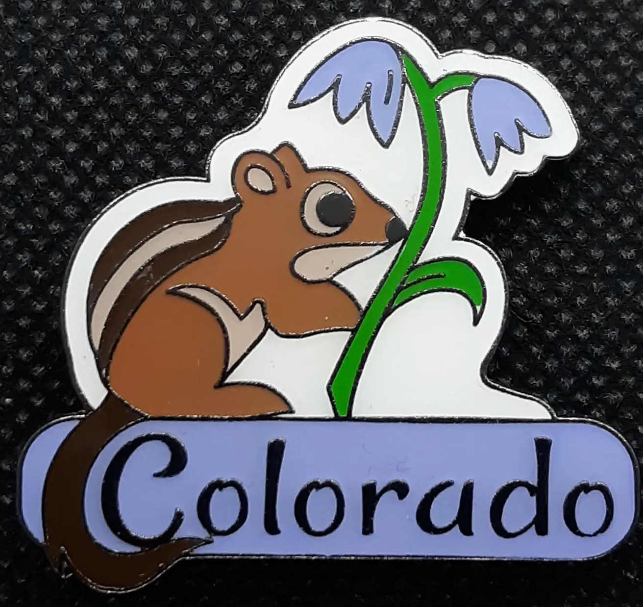 FSGC Magnet- Colorado Columbine and Chipmunk
