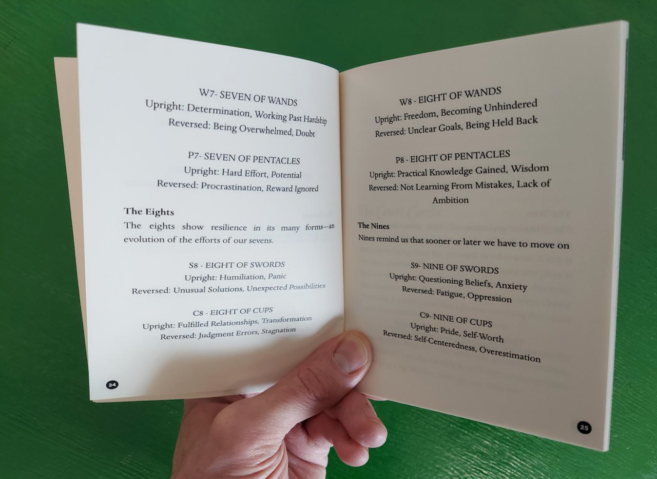 Microcosm Publishing Zine-Pocket Guide To Tarot Card Archetypes