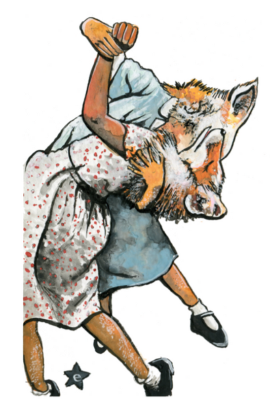 Darling Illustrations- Foxtrot Sticker