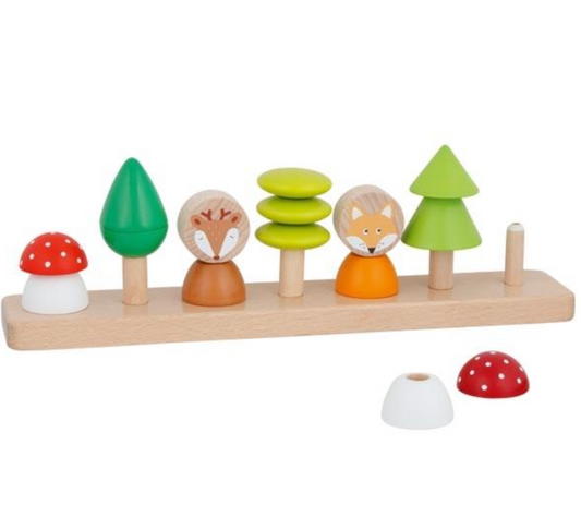 Goki- Color and Shape Sorting- Little Forest Friends