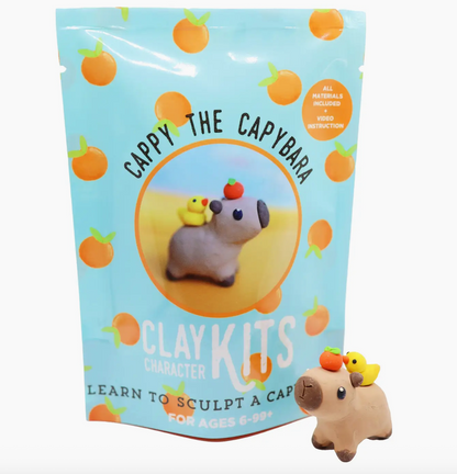 The Make Station- Clay Art Kit- Capybara
