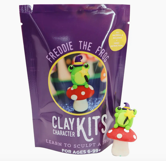 The Make Station- Clay Art Kit- Frog