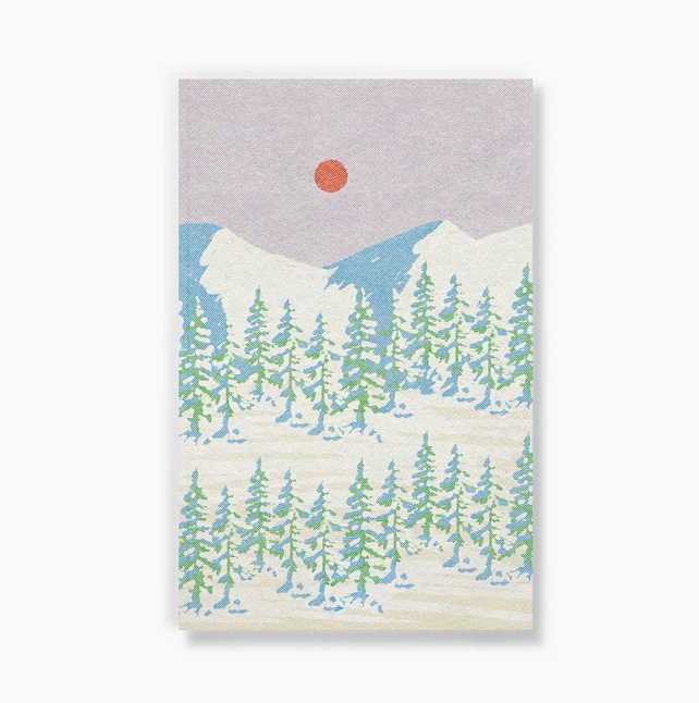 Denik Snowy Mountains Notebook