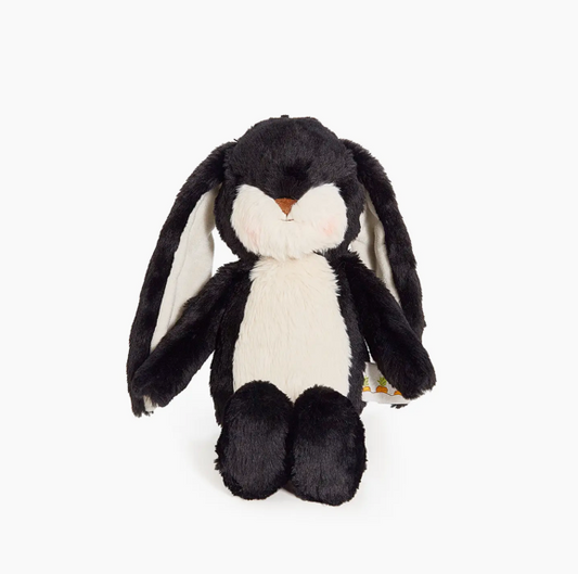 Bunnies by the Bay- Floppy Nibble Bunny 8"- Black