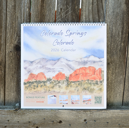 Ivywild Studio- 2026 Landscape Wall Calendar