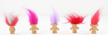 Square Deal- Mini Troll Dolls