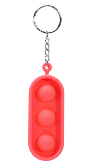Silicone Popper Keychain