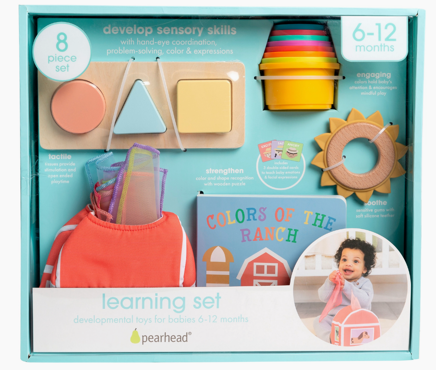 Pearhead- 6-12 Month Old Learning Kit