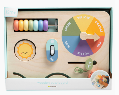 Pearhead- Wooden Busy Board