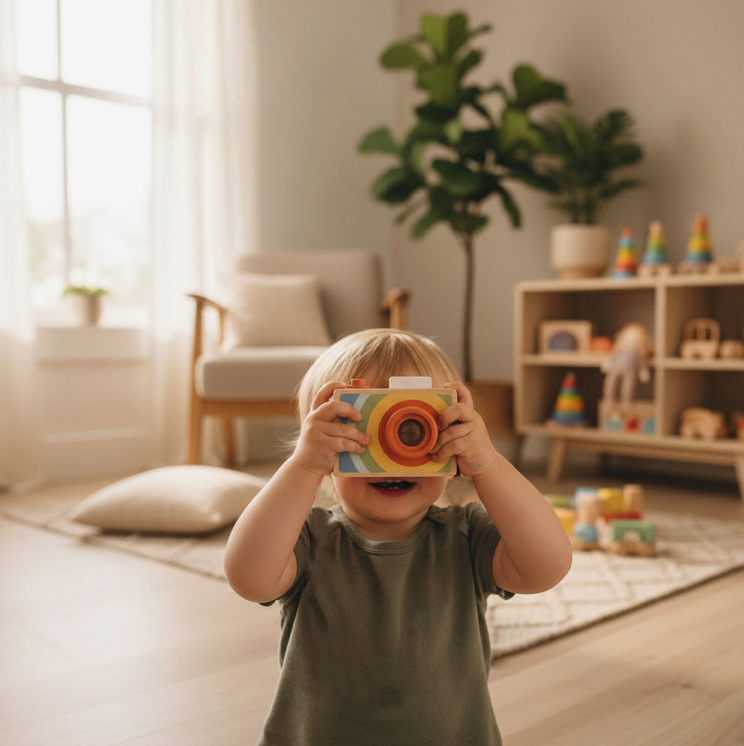 Pearhead- Wooden Kaleidoscope Camera