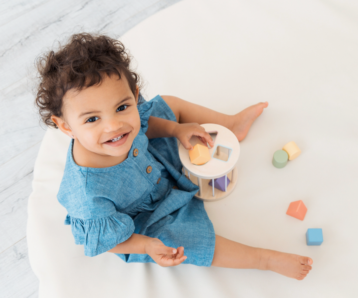 Pearhead- Wooden Shape Sorter