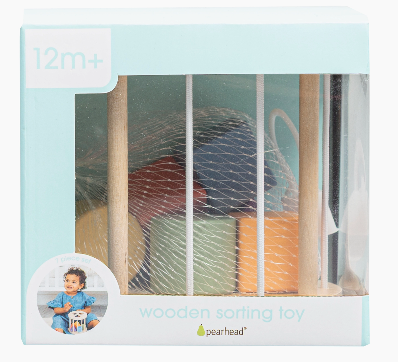 Pearhead- Wooden Shape Sorter