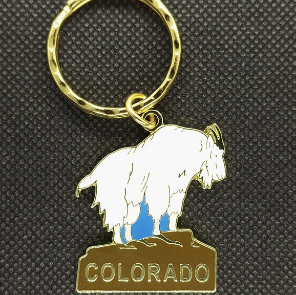 FSGC Keychain- Colorado Mountain Goat
