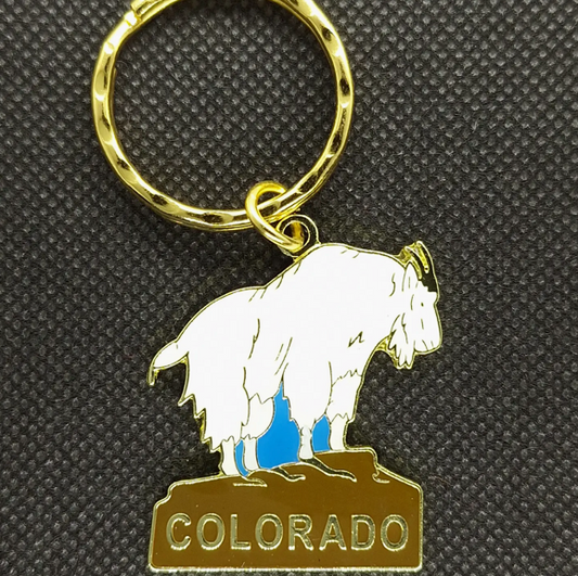 FSGC Keychain- Colorado Mountain Goat