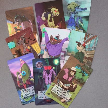 Quarter Press- Hoomans Table Top Card Game