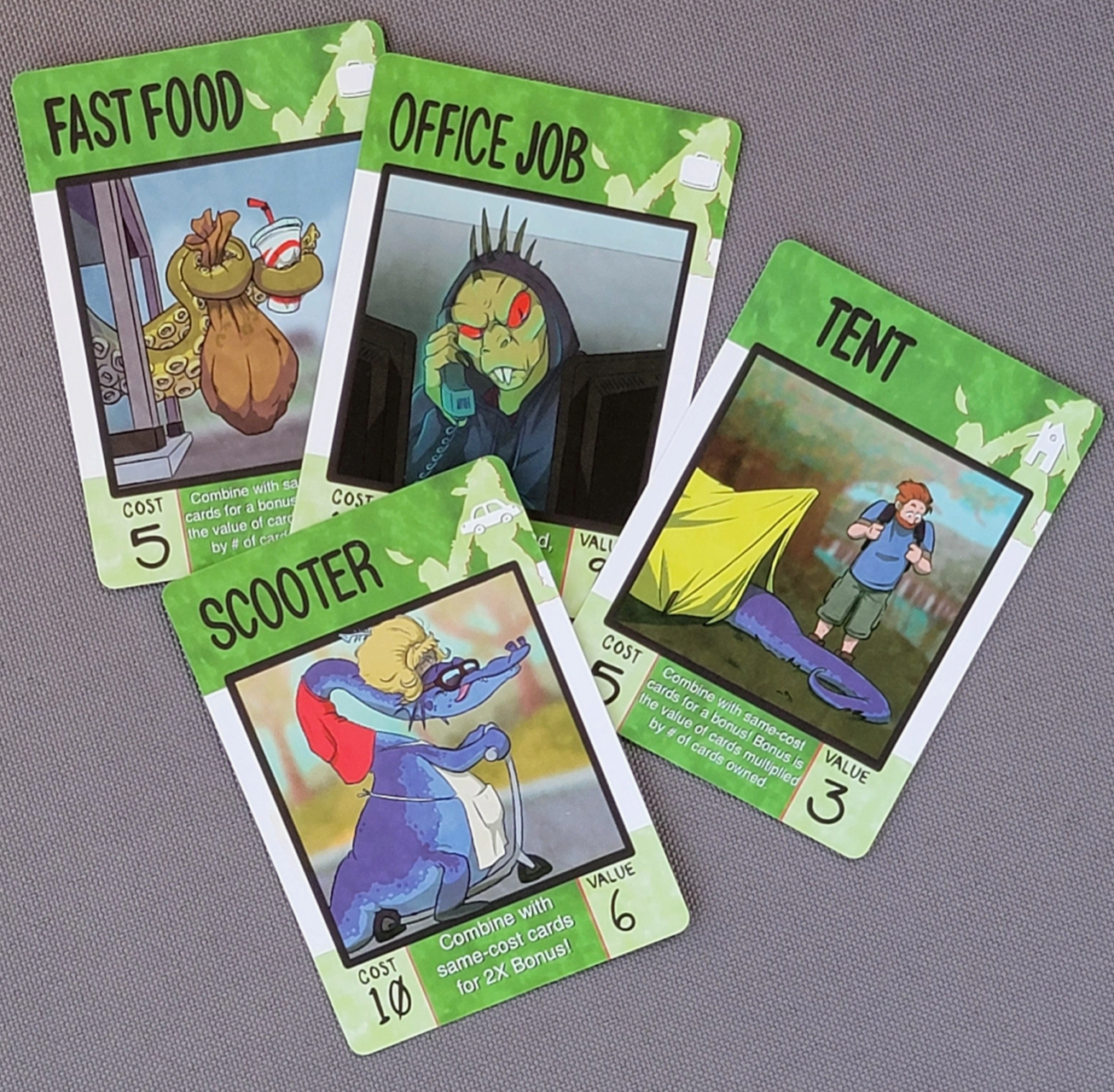 Quarter Press- Hoomans Table Top Card Game