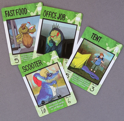 Quarter Press- Hoomans Table Top Card Game