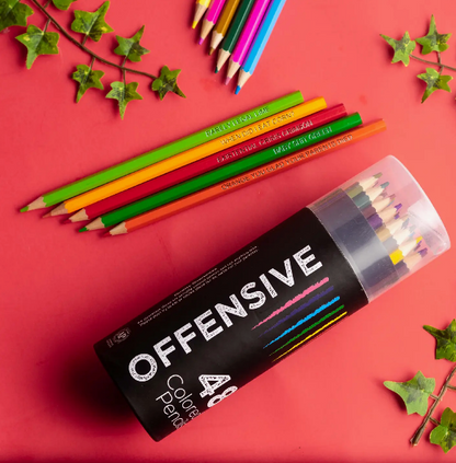 MilkToast- Offensive Colored Pencils