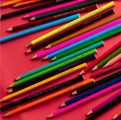 MilkToast- Offensive Colored Pencils