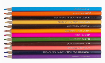 MilkToast- Offensive Colored Pencils