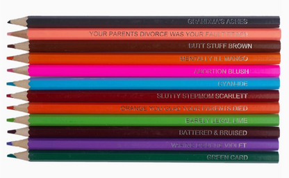 MilkToast- Offensive Colored Pencils