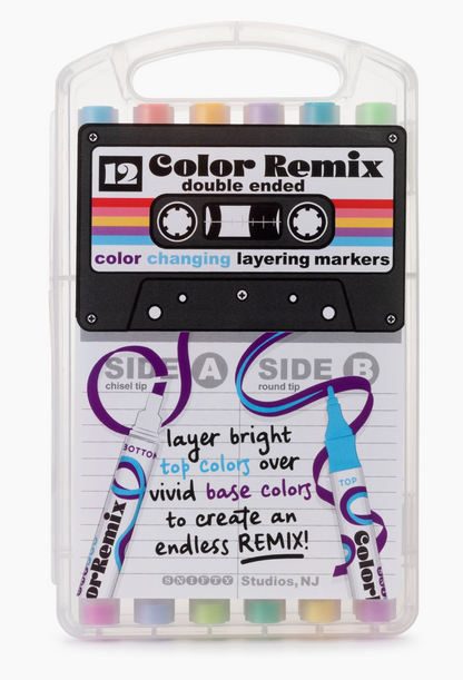 Snifty- Color Remix: Double Ended Color Changing Layering Markers