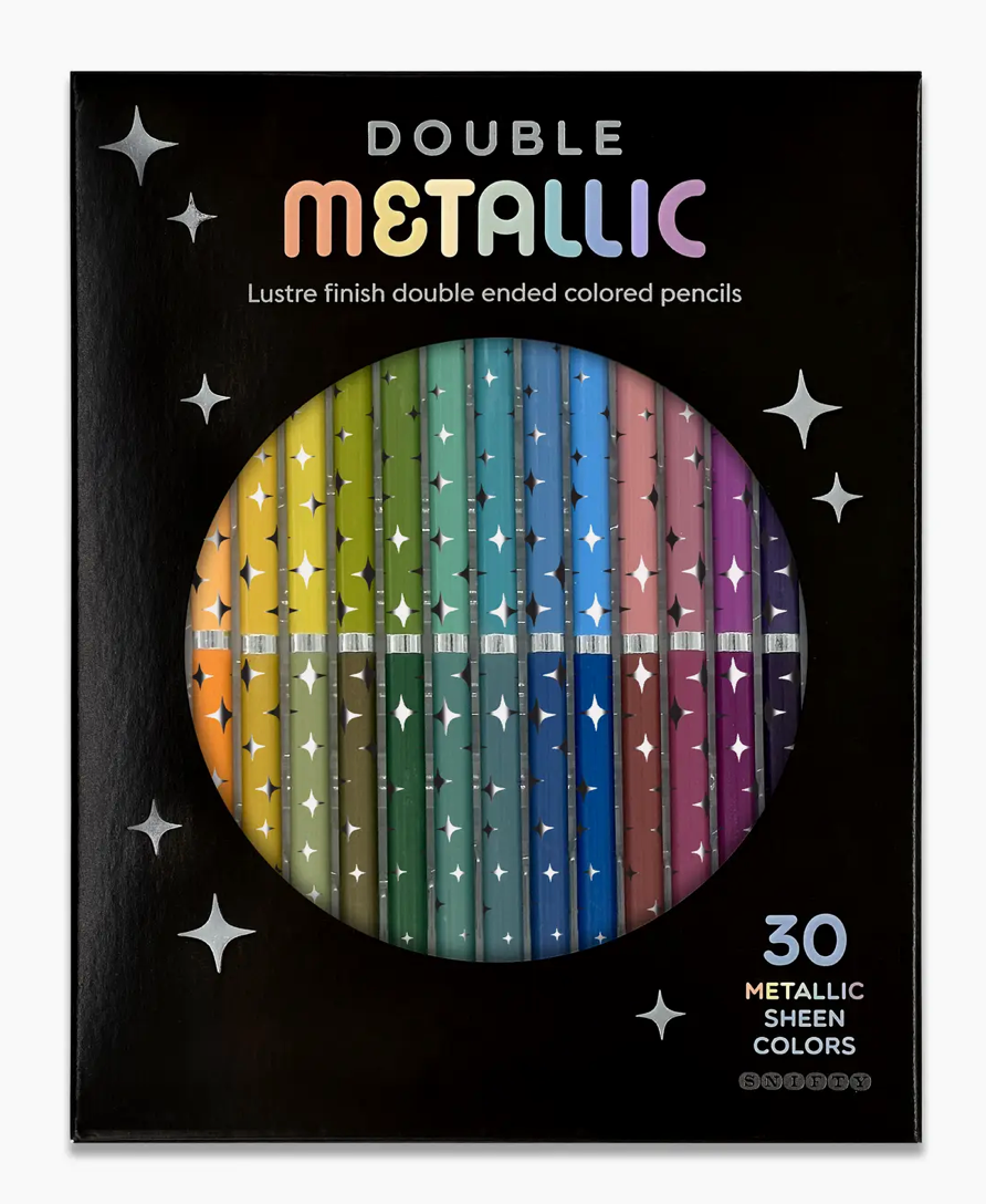 Snifty- Double Metallic Dual Ended Colored Pencils