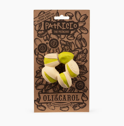 Oli & Carol- Patricio the Pistachio Teether