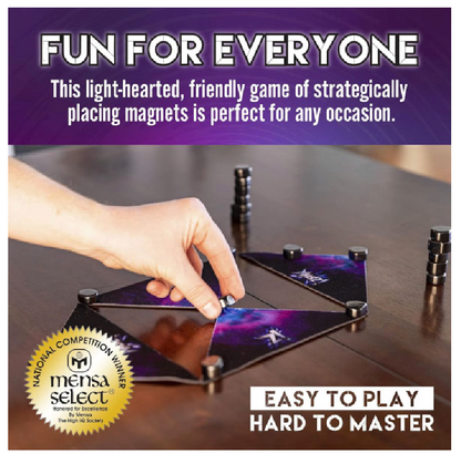 Continuum Games- Yikerz - A Mensa Select Magnetic Strategy Game