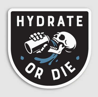 Squatchy- Hydrate or Die Sticker