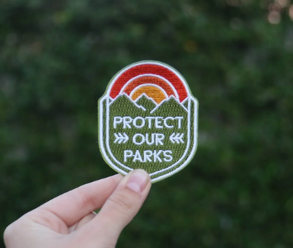 Squatchy- Protect Our Parks Patch