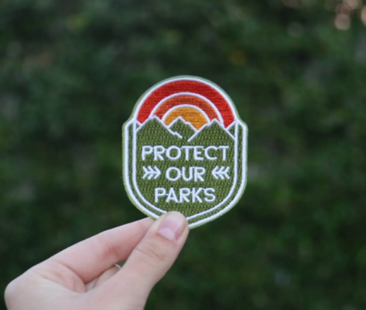 Squatchy- Protect Our Parks Patch