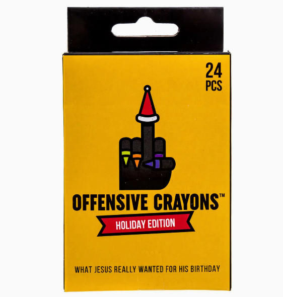 MilkToast- Offensive Crayons Holiday Edition