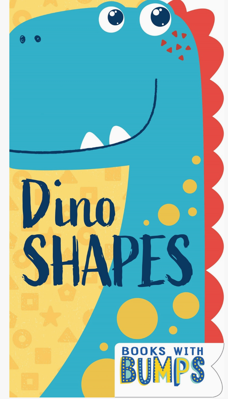 Gibbs Smith- Books with Bumps: Dino Shapes