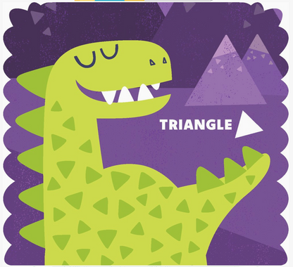 Gibbs Smith- Books with Bumps: Dino Shapes