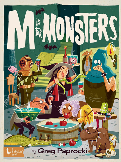 Gibbs Smith- M Is For Monsters