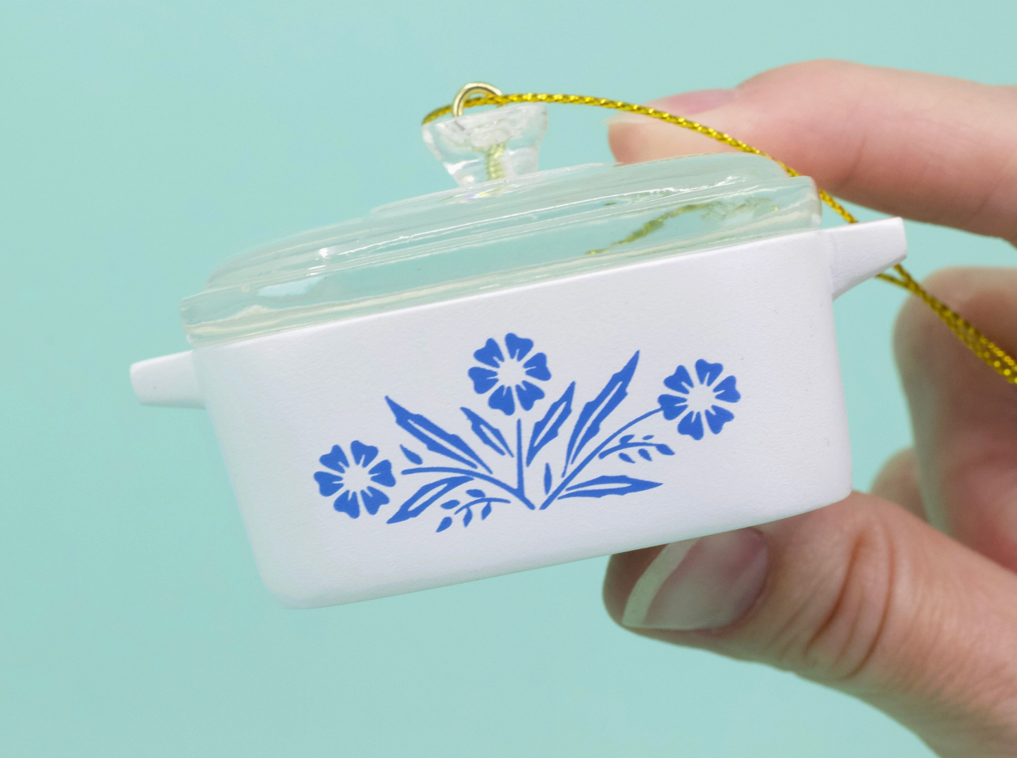 Twinkltoast- Retro Ornaments- Mini Cornflower Casserole Dish