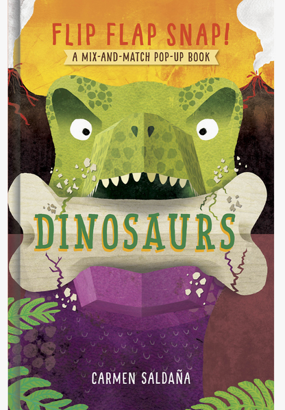 Abrams- Flip Flap Snap! Dinosaurs: A Pop-Up Board Book