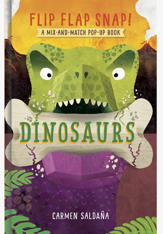 Abrams- Flip Flap Snap! Dinosaurs: A Pop-Up Board Book