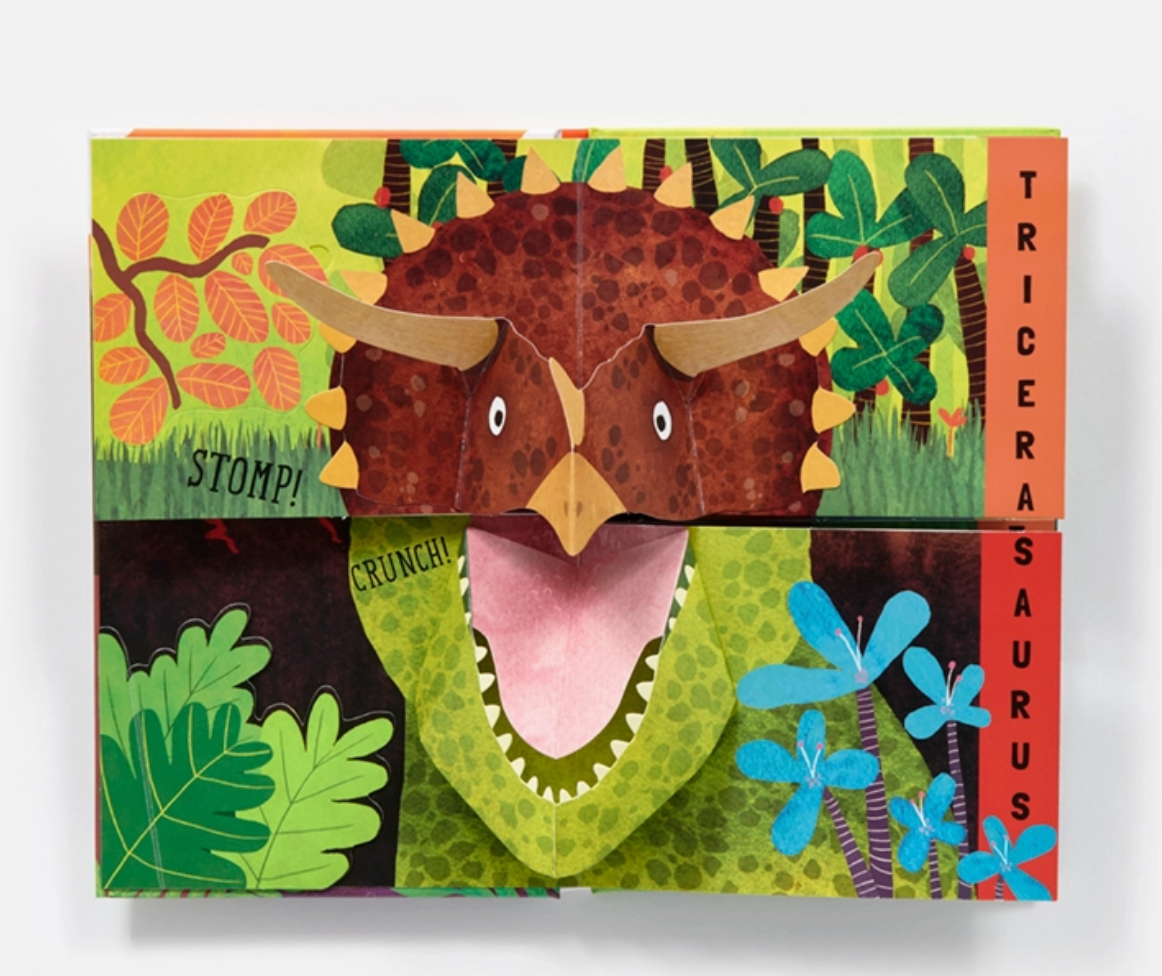 Abrams- Flip Flap Snap! Dinosaurs: A Pop-Up Board Book