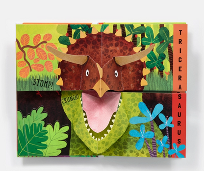 Abrams- Flip Flap Snap! Dinosaurs: A Pop-Up Board Book