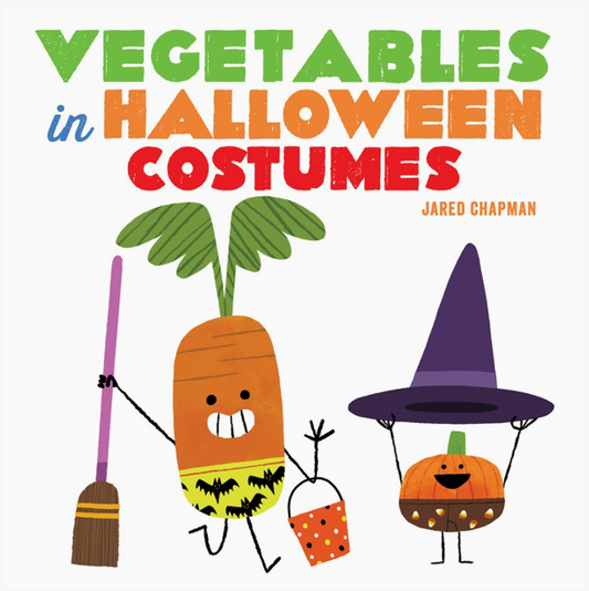 Abrams- Vegetables in Halloween Costumes- Board Book