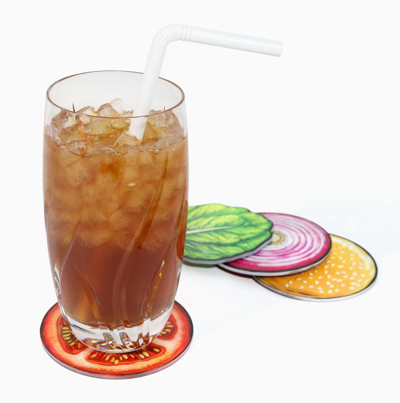 Bad Betty- Burger Coaster Set