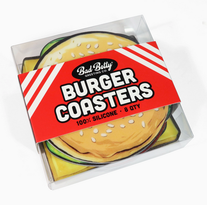 Bad Betty- Burger Coaster Set