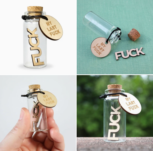 Bad Betty- My Last Fuck Jar - Funny Novelty Gift