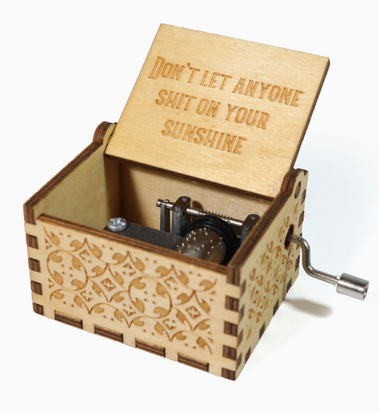 Bad Betty- "You Are My Sunshine" Hand-Crank Music Box